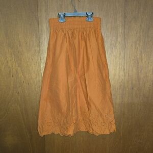 Orange Women's Skirt